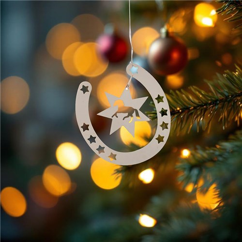 Happy Ross Horseshoe Ornaments - Image 4