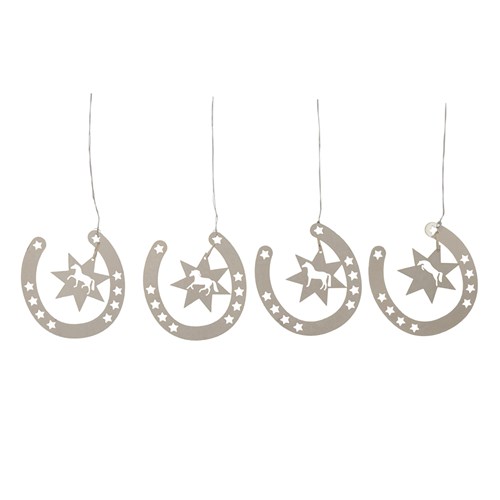 Happy Ross Horseshoe Ornaments - Image 2