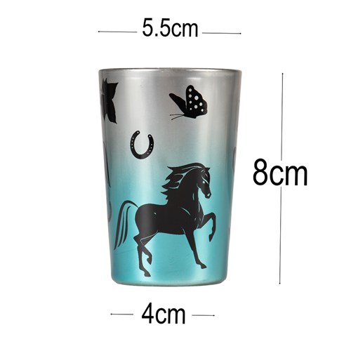 Happy Ross Metallic Tealight Horse - Image 4