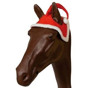 horse christmas hat