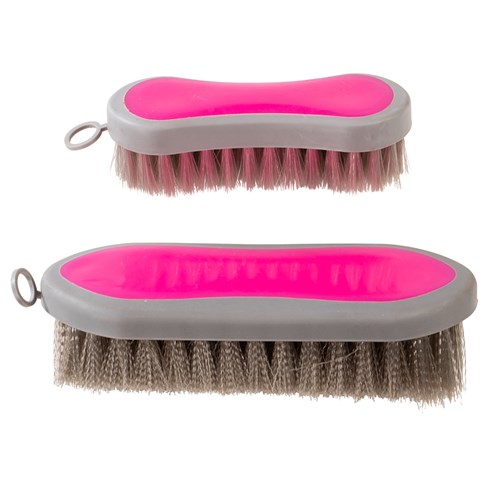 Showmaster Grooming Kit with Collapsible Bucket - Pink with Grey - Image 3