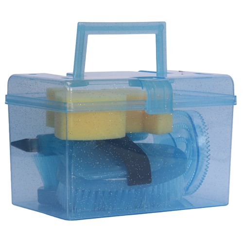 Showmaster Glitter Grooming Kit - Blue or Pink - Image 10
