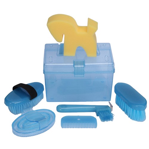 Showmaster Glitter Grooming Kit - Blue or Pink - Image 9