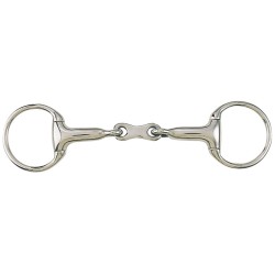 Dressage Eggbutt Bradoon Bit with French Mouth