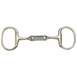Dr Bristol Eggbutt Bit w/Round Rings