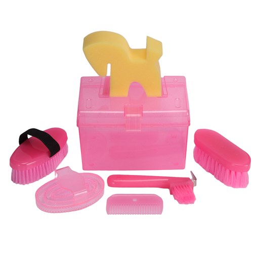 Showmaster Glitter Grooming Kit - Blue or Pink - Image 3