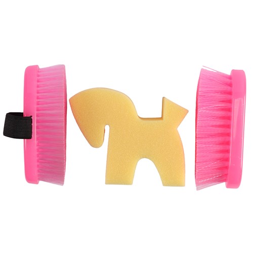 Showmaster Glitter Grooming Kit - Blue or Pink - Image 6