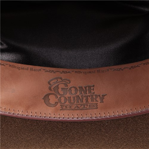 Gone Country Hat Co Chute Cowboy Hat - Brown - Image 7