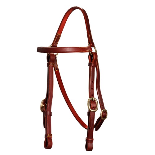 Sidney Hamilton 5/8 inch Barcoo Bridle Head - Image 2