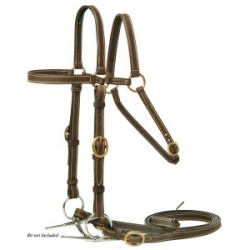 Flinders Edge Sewn Extended Head 7/8 inch Barcoo Bridle & Reins