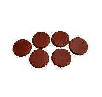Leather Saddle Rosettes
