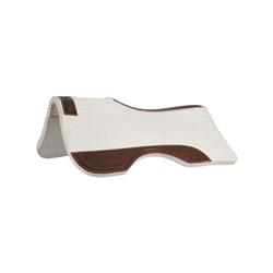 Fort Worth Premium Steam Felt Scalloped Saddle Pad