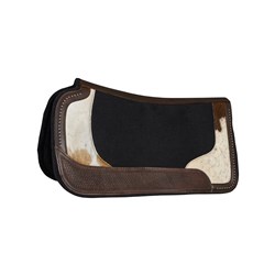 Fort Worth Basket Weave Felt Saddle Pad – Cow Print