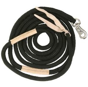 Training Rope with Leather Handgrip