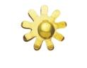 Brass Spur Rowel