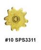 Small Brass Spur Rowels