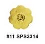 Small Brass Spur Rowels