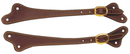 Sidney Hamilton Four Stud Stockmen Spur Straps