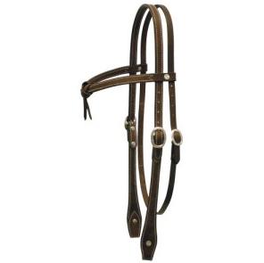 Fort Worth Knotted Brow Headstall