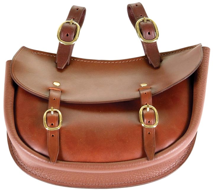 Q1 Oval Leather Saddle Bag