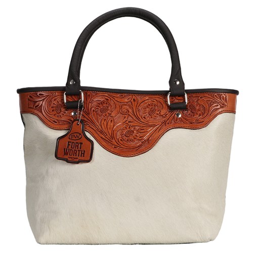 Fort Worth Cowhide Handbag - Image 5