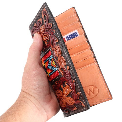 Fort Worth Rodeo Wallet - Turquoise Aztec - Image 4