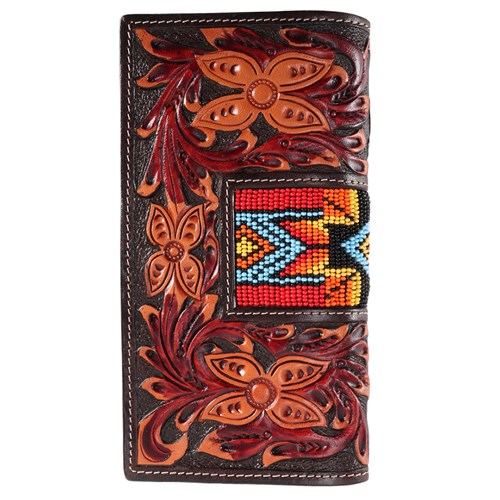 Fort Worth Rodeo Wallet - Turquoise Aztec - Image 5