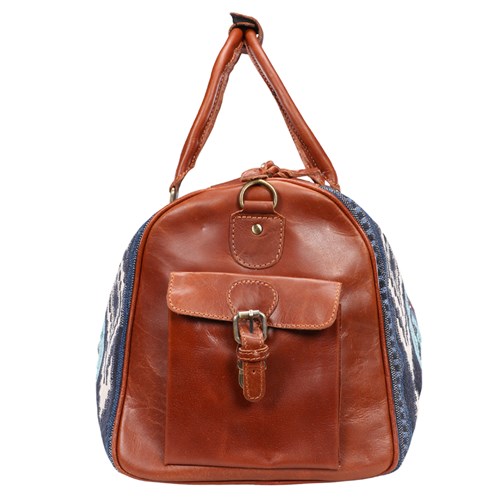 Fort Worth Overnight Navajo Bag - Blue - Image 5