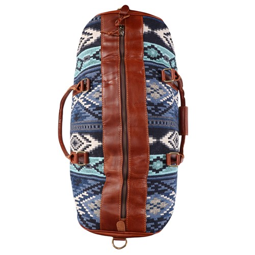 Fort Worth Overnight Navajo Bag - Blue - Image 3