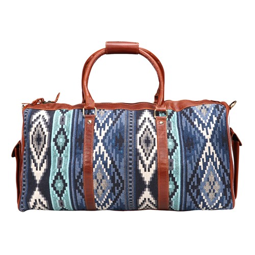 Fort Worth Overnight Navajo Bag - Blue - Image 6