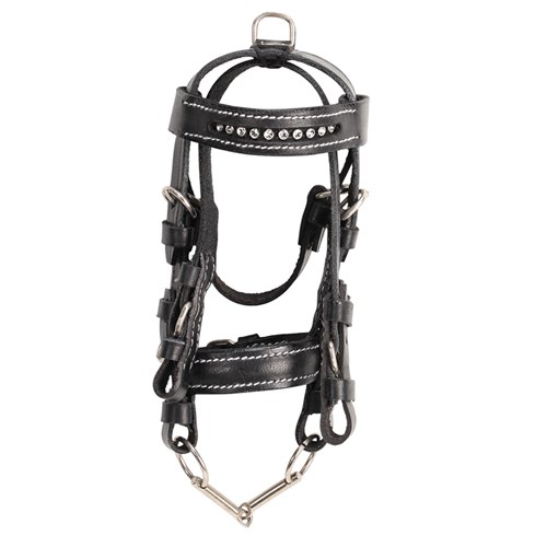 Miniature Bridle with Diamonte Browband - Image 5