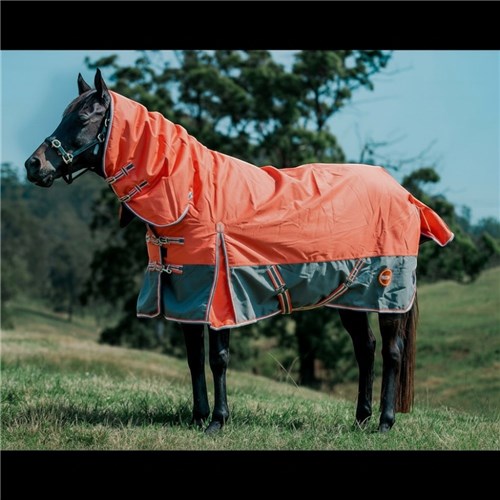 Kozy 1200D 200G Ripstop Combo - Coral/Grey - Image 5