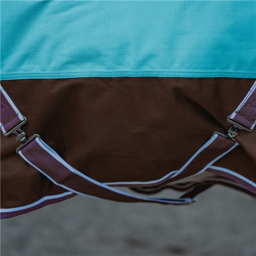 Kozy 1200D 200G Ripstop Combo - Turquoise/Chocolate - Image 3