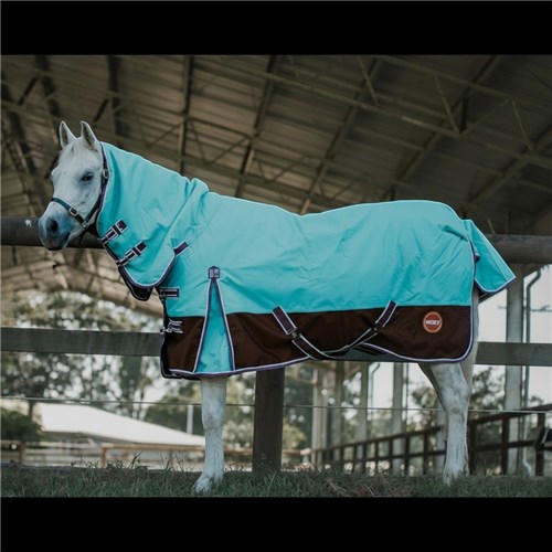Kozy 1200D 200G Ripstop Combo - Turquoise/Chocolate - Image 6