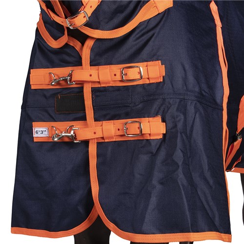 Kozy 1200D Lite Rainsheet Combo - Navy/Orange - Image 5