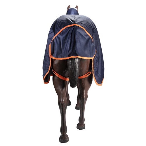 Kozy 1200D Lite Rainsheet Combo - Navy/Orange - Image 7