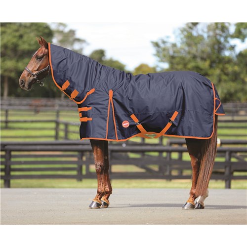 Kozy 1200D Lite Rainsheet Combo - Navy/Orange - Image 9