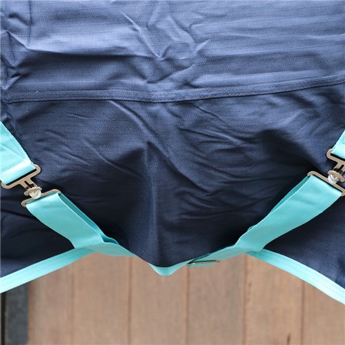 Kozy 1200D Lite Rainsheet Combo - Navy/Turquoise - Image 4