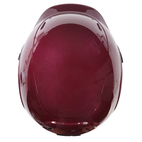 Uvex Kiddox Riding Helmet - Shiny Burgundy - Image 3