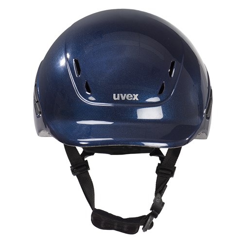 Uvex Kiddox Riding Helmet - Shiny Navy - Image 5