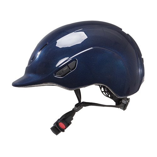 Uvex Kiddox Riding Helmet - Shiny Navy - Image 6
