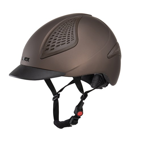Uvex Exxential III Riding Helmet - Matt Mocha - Image 7