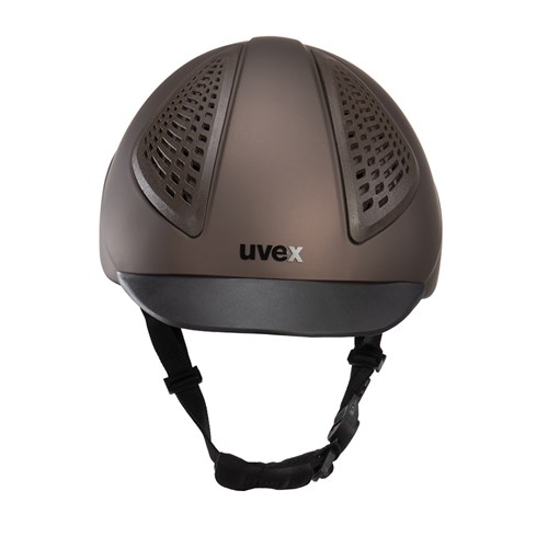 Uvex Exxential III Riding Helmet - Matt Mocha - Image 5