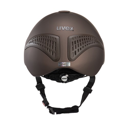 Uvex Exxential III Riding Helmet - Matt Mocha - Image 4