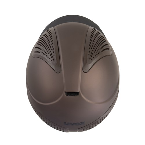 Uvex Exxential III Riding Helmet - Matt Mocha - Image 3