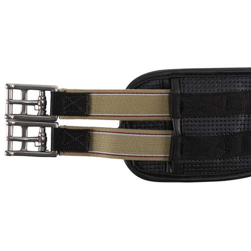 Equi-Prene Pressure Eze Two Buckle Girth with Elastic - Black - Image 3