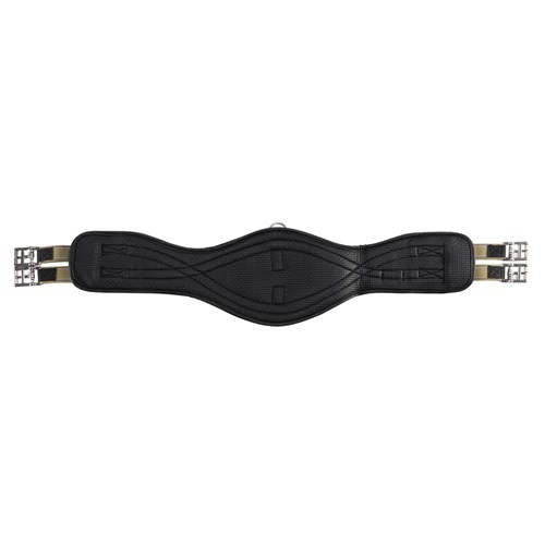 Equi-Prene Pressure Eze Two Buckle Girth with Elastic - Black - Image 4