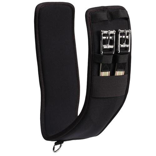 Equi-Prene Shaped Comfort Dressage Girth - Black - Image 5