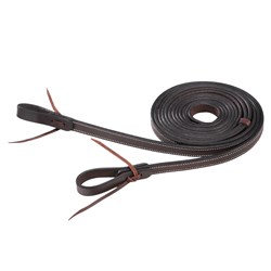 Texas-Tack 8′ Split Reins with Tie Ends – 3/4″
